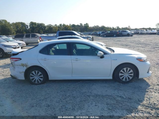 4T1B31HK4JU004246 Toyota Camry Hybrid Le
