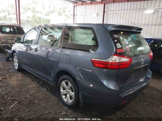 5TDZK3DC9FS656274 Toyota Sienna L 7 Passenger