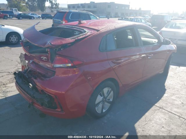 KMHC65LC2KU170611 Hyundai Ioniq Hybrid Blue