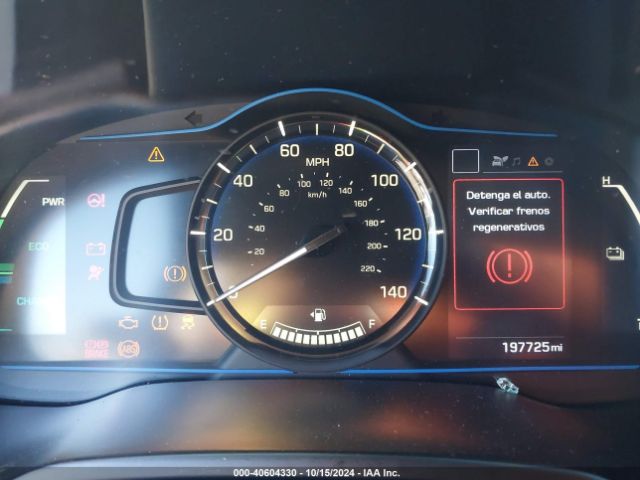 KMHC65LC2KU170611 Hyundai Ioniq Hybrid Blue