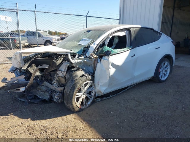 2021 TESLA MODEL Y 5YJYGDEEXMF193632 Photo 1