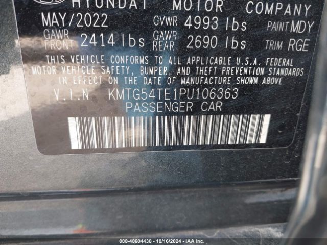 KMTG54TE1PU106363 Genesis G70 3.3t Awd