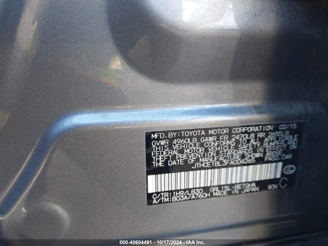 JTHCE1BL3FA004265 Lexus GS 350