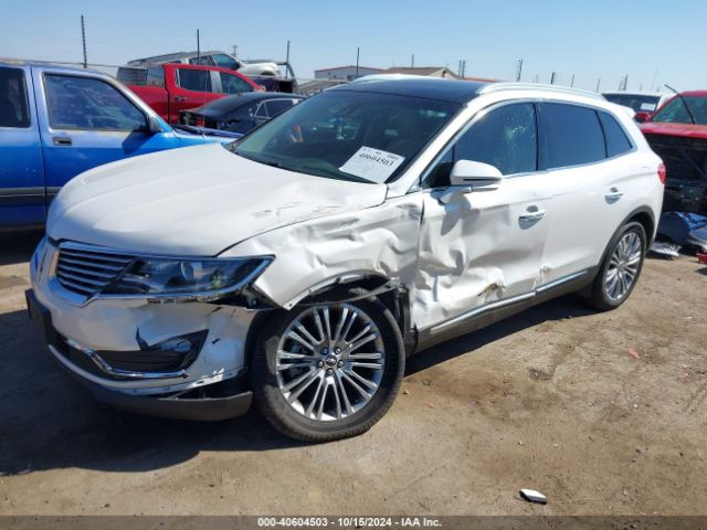 2LMPJ8LR9HBL51312 Lincoln Mkx Reserve