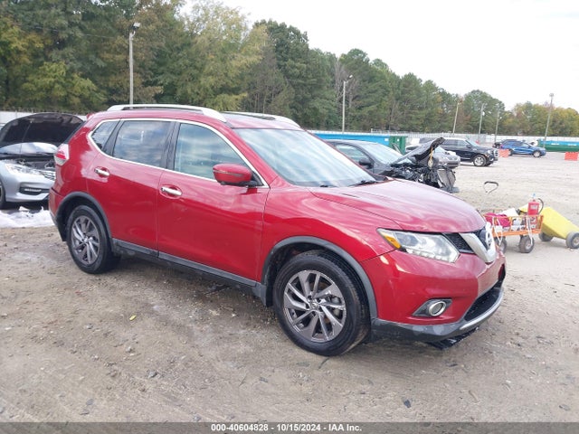 Nissan Rogue Sl 2016 5N1AT2MT5GC881116 Image 1