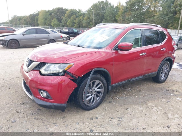 Nissan Rogue Sl 2016 5N1AT2MT5GC881116 Image 2