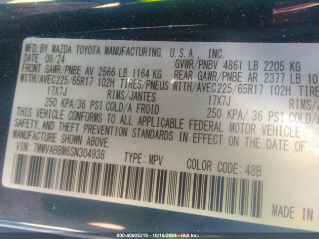 7MMVABBM6SN304938 Mazda Cx-50 2.5 S Preferred Package