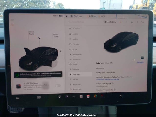 Tesla Model 3 Rear-wheel Drive 2023 5YJ3E1EA1PF491700 Image 18