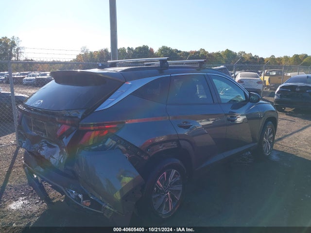 KM8JBCD1XRU206446 Hyundai Tucson Hybrid Blue