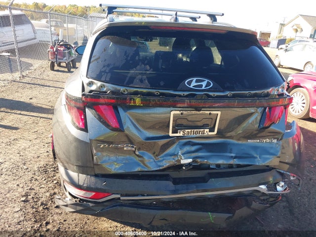 KM8JBCD1XRU206446 Hyundai Tucson Hybrid Blue