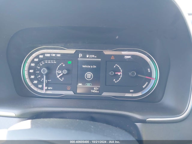 KM8JBCD1XRU206446 Hyundai Tucson Hybrid Blue