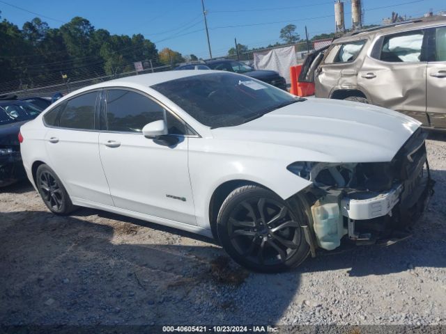 3FA6P0LU1JR138741 Ford Fusion Hybrid Se