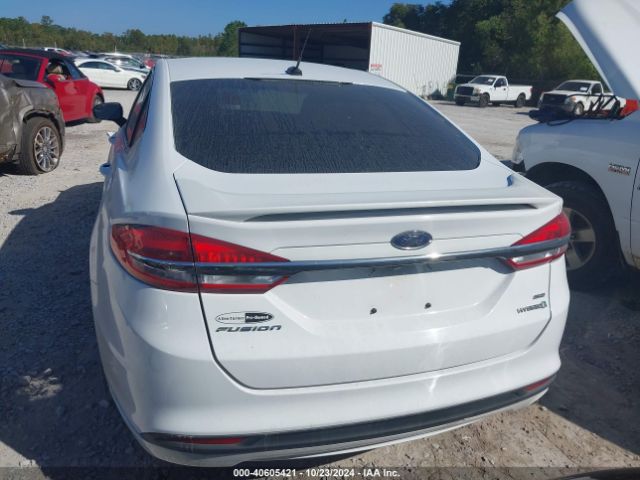3FA6P0LU1JR138741 Ford Fusion Hybrid Se