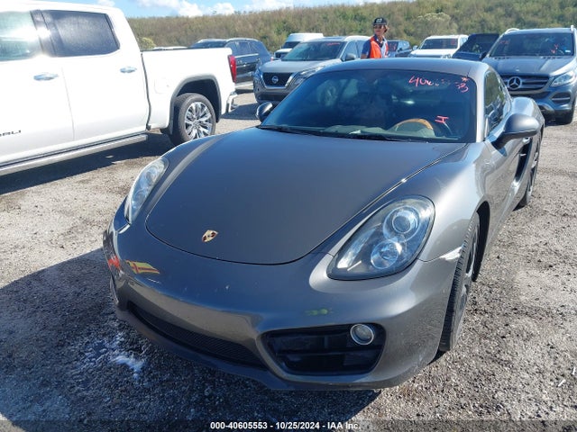 2015 PORSCHE CAYMAN WP0AA2A84FK163250 Photo 1