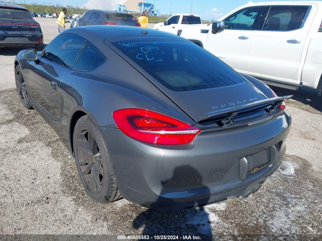 2015 PORSCHE CAYMAN WP0AA2A84FK163250 Photo 2