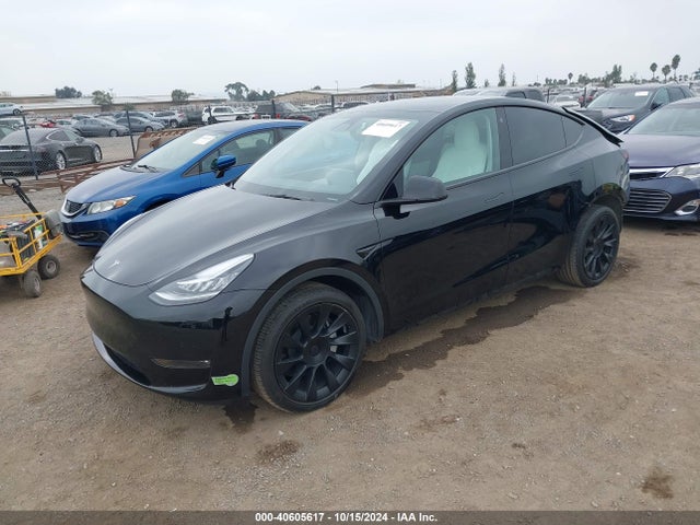 2022 TESLA MODEL Y 7SAYGDEE8NF513339 Photo 1