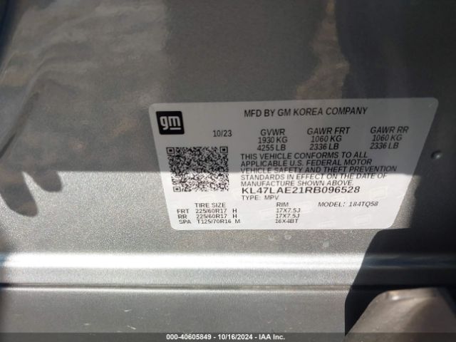 KL47LAE21RB096528 Buick Envista Preferred Fwd