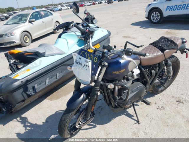 2022 TRIUMPH MOTORCYCLE STREET SCRAMBLER SMTD44G77NTAX6566 Photo 1