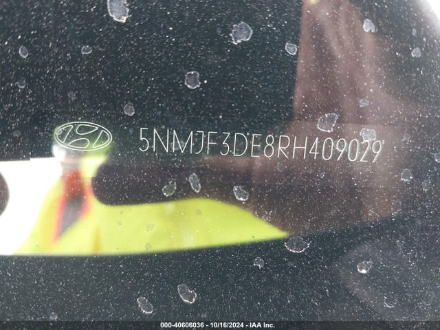 Hyundai TUCSON SEL 2024 5NMJF3DE8RH409029 Image 9