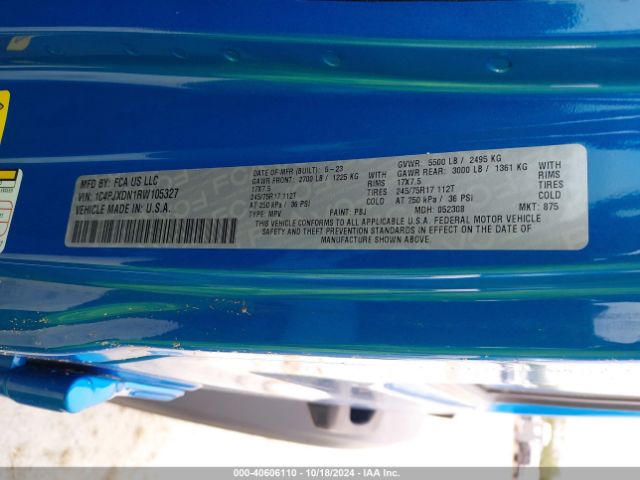 1C4PJXDN1RW105327 Jeep Wrangler 4-door Sport S 4x4