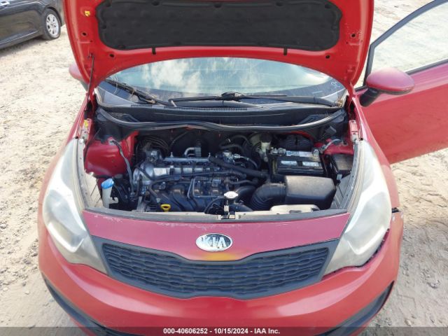 KNADM4A37E6365394 KIA RIO LX