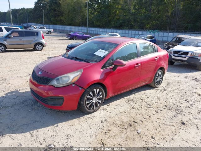 KNADM4A37E6365394 KIA RIO LX