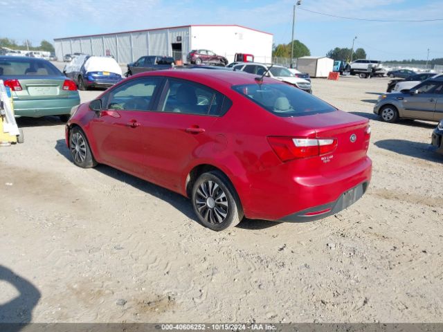 KNADM4A37E6365394 KIA RIO LX