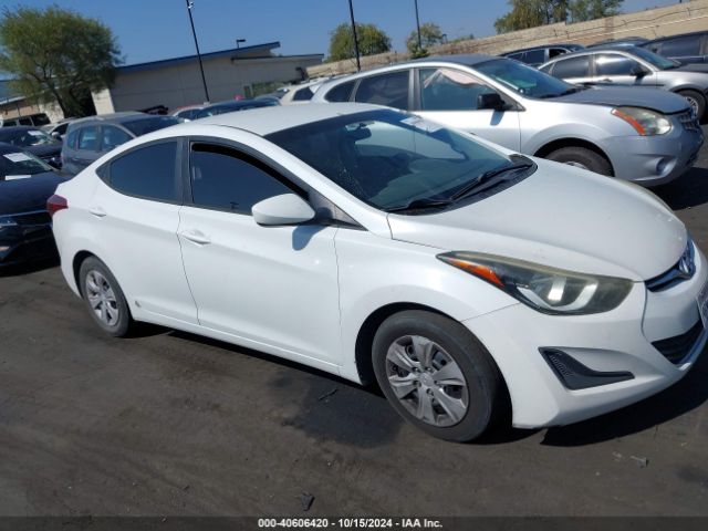 5NPDH4AE8GH719425 Hyundai ELANTRA SE