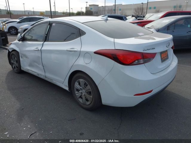 5NPDH4AE8GH719425 Hyundai ELANTRA SE