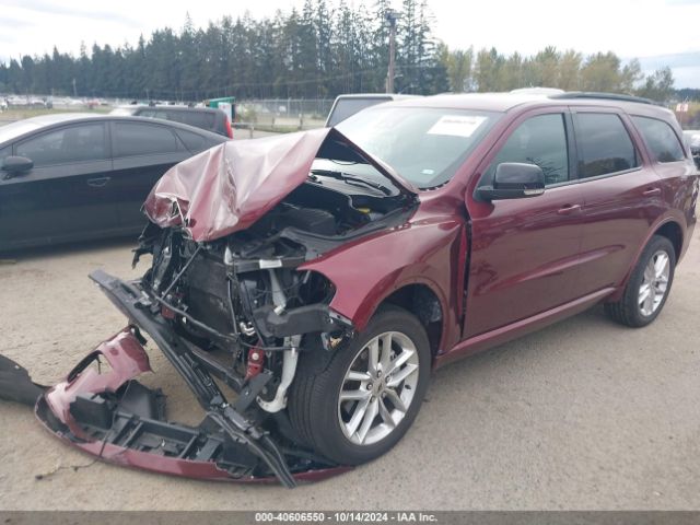 1C4RDJDG1RC212829 Dodge Durango Gt Plus Awd