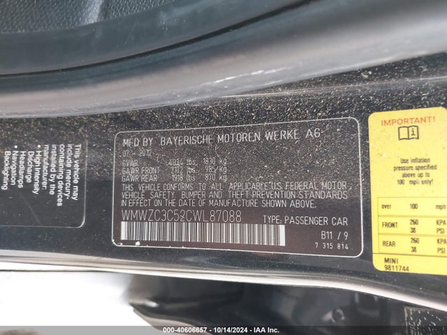 2012 MINI COOPER S COUNTRYMAN WMWZC3C52CWL87088 Photo 8