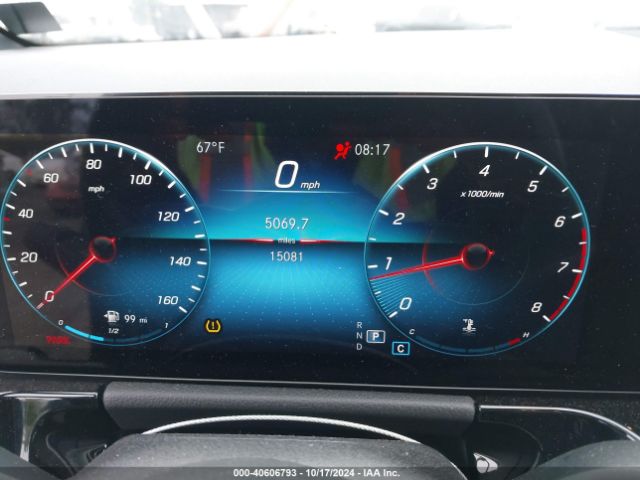W1N4N4GB0NJ406291 Mercedes-Benz GLA 250