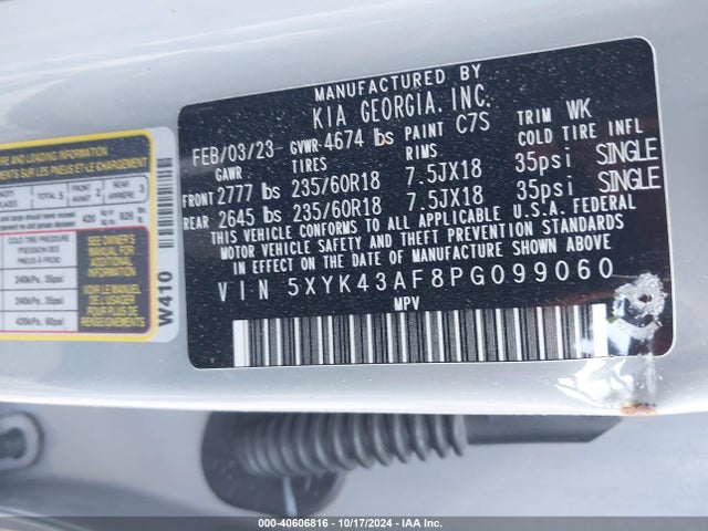 KIA Sportage Sx 2023 5XYK43AF8PG099060 Image 9