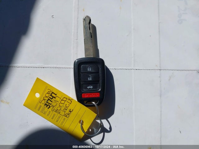 Honda Civic Lx 2017 2HGFC2F56HH569265 Image 11