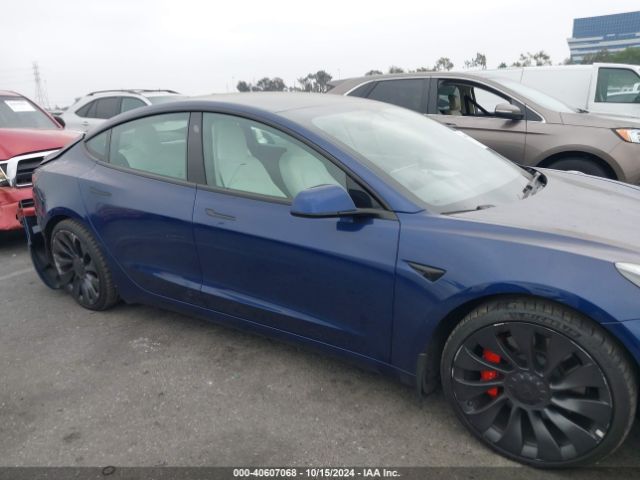 5YJ3E1EC0PF461279 Tesla Model 3 Performance Dual Motor All-wheel Drive