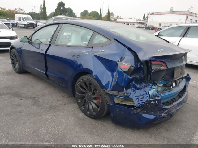 5YJ3E1EC0PF461279 Tesla Model 3 Performance Dual Motor All-wheel Drive