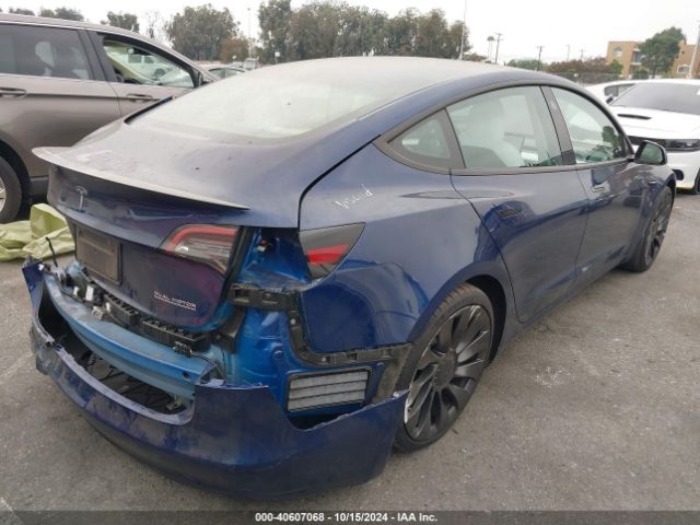 5YJ3E1EC0PF461279 Tesla Model 3 Performance Dual Motor All-wheel Drive