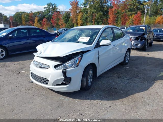 KMHCT4AEXHU370135 Hyundai ACCENT SE
