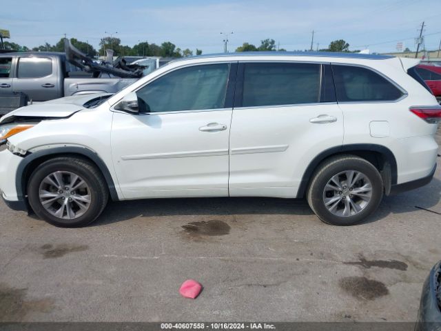 5TDKKRFH2ES012871 Toyota Highlander Xle V6