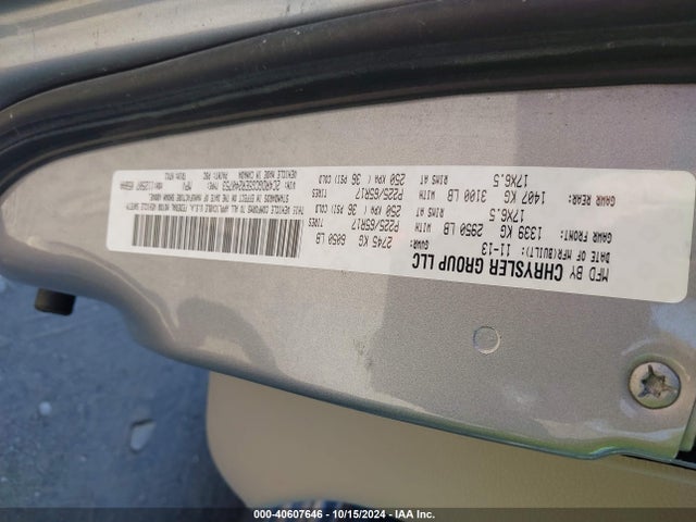 Dodge Grand Caravan Sxt 2014 2C4RDGCG5ER240753 Image 9