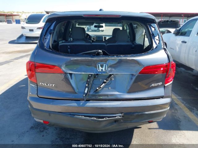 5FNYF6H50HB043058 Honda Pilot Ex-l