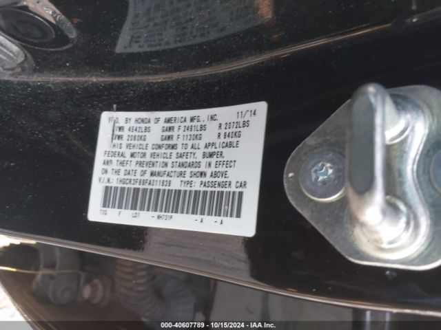 1HGCR3F89FA011939 Honda Accord Ex-l V-6