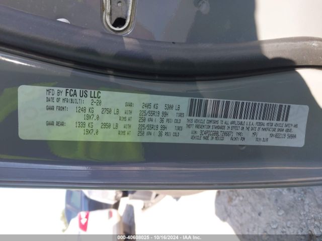 3C4PDCGB8LT206671 Dodge Journey Crossroad