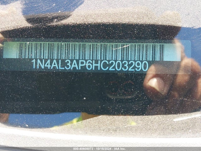 Nissan Altima 2.5 Sl 2017 1N4AL3AP6HC203290 Image 9