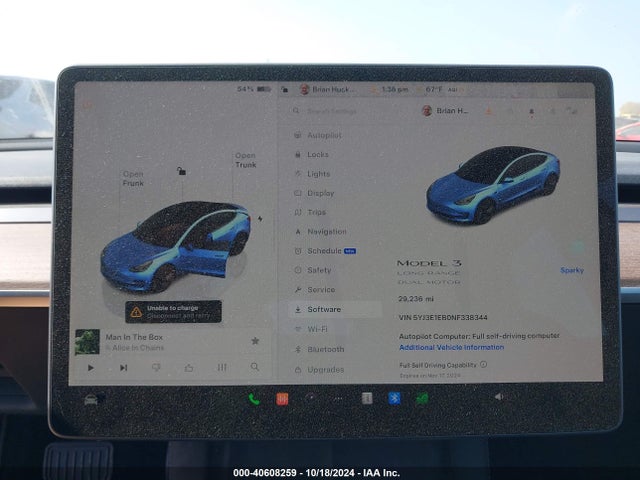 2022 TESLA MODEL 3 5YJ3E1EB0NF338344 Photo 6