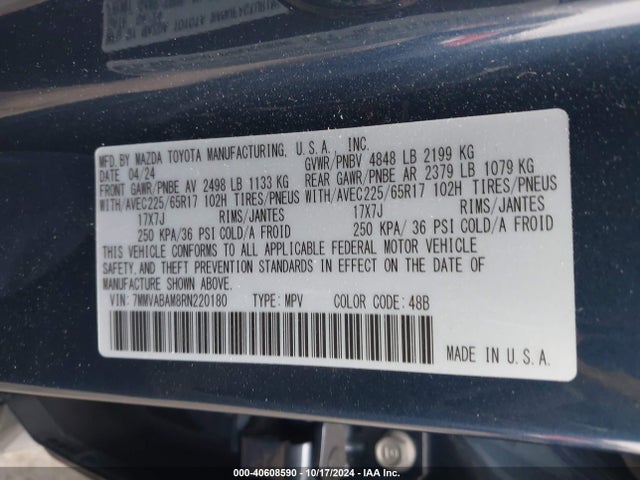 7MMVABAM8RN220180 Mazda Cx-50 2.5 S Select