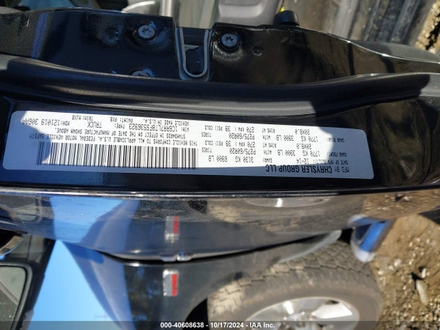 RAM 1500 Big Horn 2015 1C6RR7LT8FS536923 Image 9