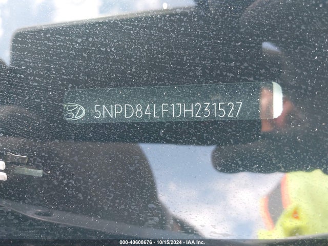 5NPD84LF1JH231527 Hyundai ELANTRA SEL
