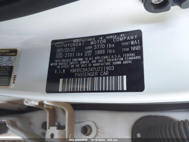 Hyundai Venue Limited 2023 KMHRC8A34PU211903 Image 9