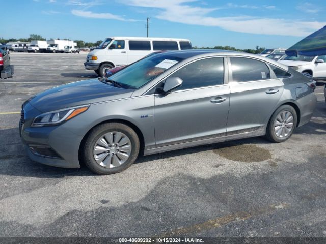 KMHE24L30HA075859 Hyundai Sonata Hybrid Se
